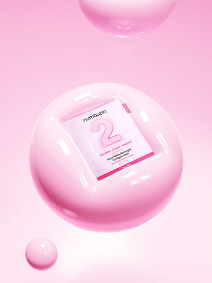 numbuzin No.2 Rose PDRN Overnight Collagen Mask 37ml-0