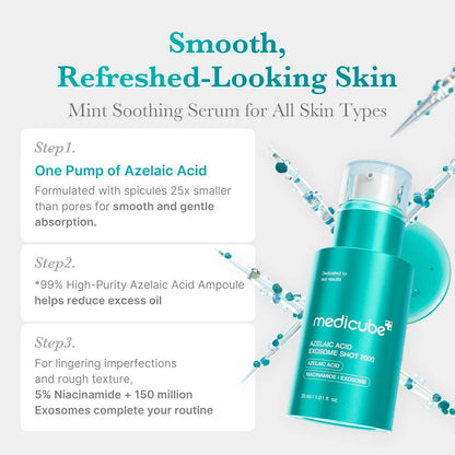 medicube Azelaic Acid Exosome Shot 2000 30ml-3