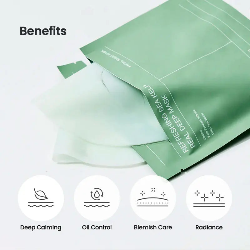 Biodance Refreshing Sea Kelp Real Deep Mask 34g-3