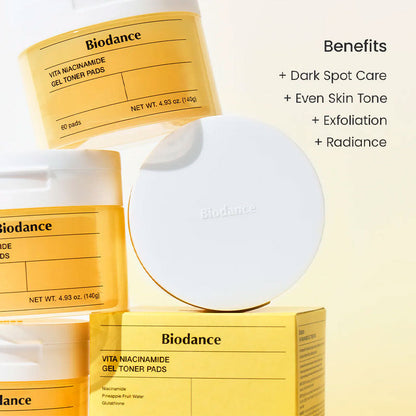 Biodance Vita Niacinamide Gel Toner Pad 140g / 60pads-3