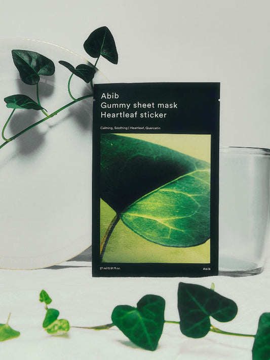 Abib Gummy Sheet Mask #Heartleaf Sticker 27ml-0