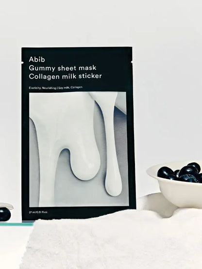 Abib Gummy Milk Sheet | Collegan Milk Sticker | K-Beauty Express