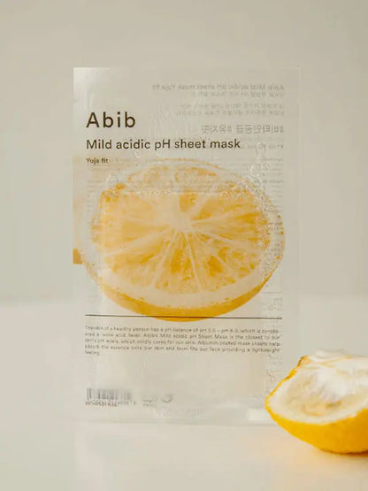 Abib Yuja Fit Mask | Yuja Fit pH Sheet Mask | K-Beauty Express