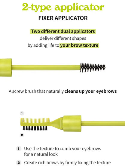 unleashia Shaper Pomade Eyebrow Fixer 8g - No.1 Clear-1