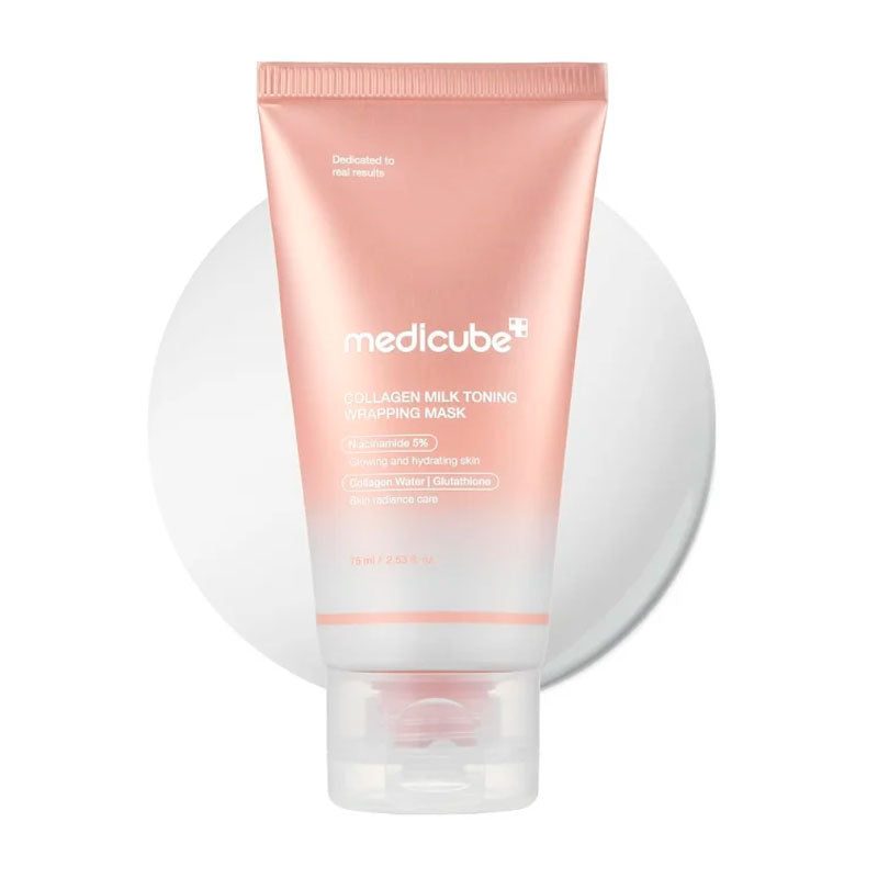 medicube Collagen Milk Toning Wrapping Mask 75ml-1