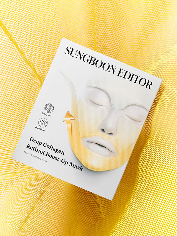 Sungboon Editor Deep Collagen Retinol Boost Up Mask Set 25g-0