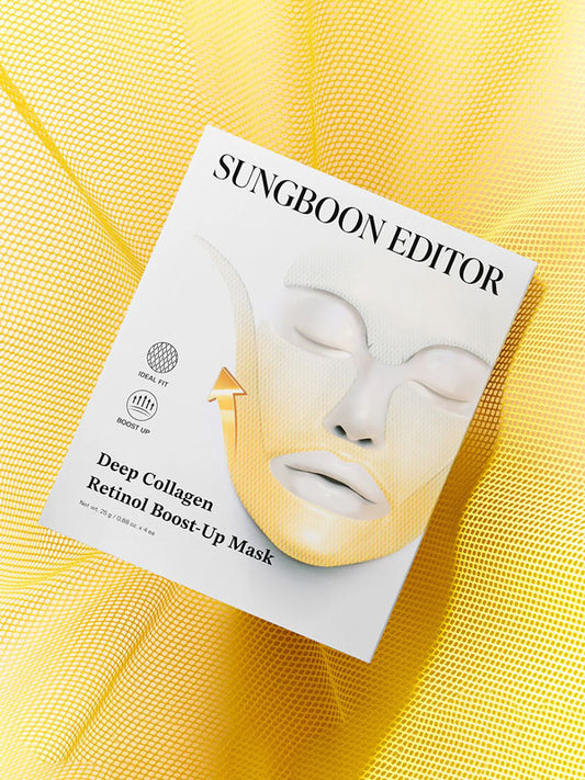 Sungboon Editor Deep Collagen Retinol Boost Up Mask Set 25g-0