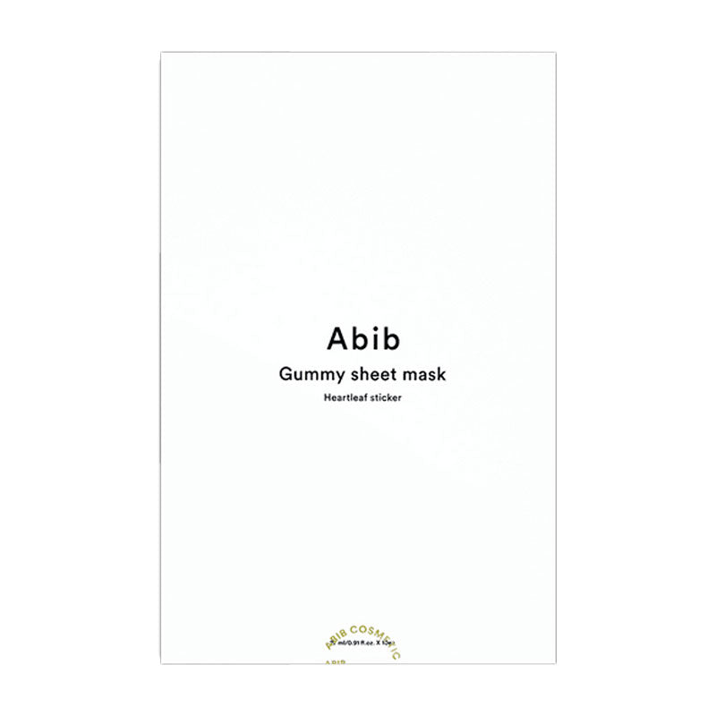 Abib Gummy Sheet Mask #Heartleaf Sticker 27ml-1