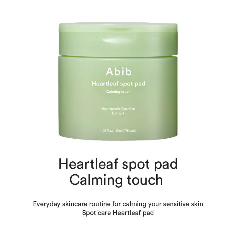 Abib Heartleaf Spot Pad Calming Touch 150ml / 80pads-3