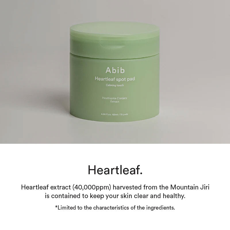 Abib Heartleaf Spot Pad Calming Touch 150ml / 80pads-4