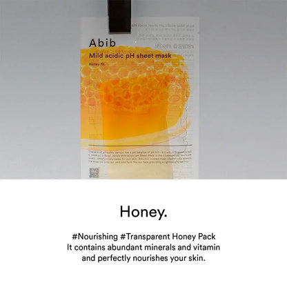 Abib Honey Fit Mask | Honey Fit pH Sheet Mask | K-Beauty Express