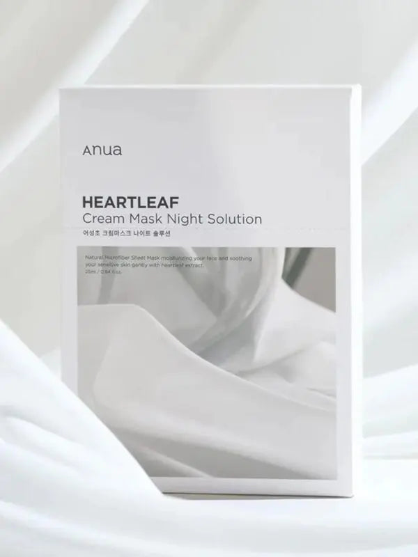 Anua Heartleaf Cream Night Solution Sheet Mask 25ml 1PC-0