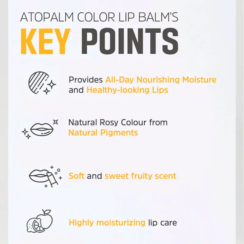 Atopalm Color Lip Balm 3.3g-3