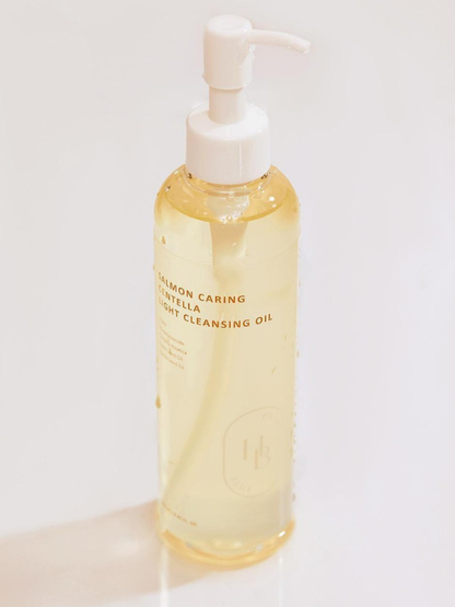 HEVEBLUE Salmon Caring Centella Light Cleansing Oil 240ml-3