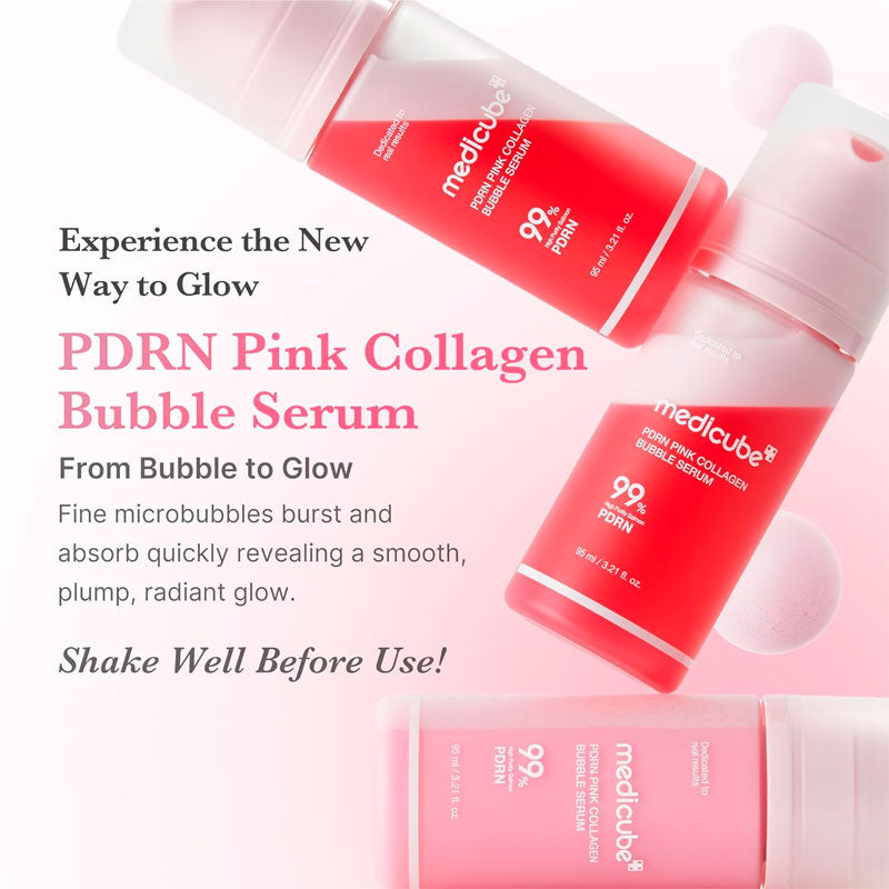 medicube PDRN Pink Collagen Bubble Serum 95ml-2