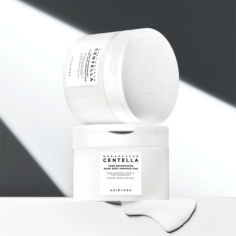 SKIN1004 Madagascar Centella Tone Brightening Dark Spot Ampoule Pad 60pads-4
