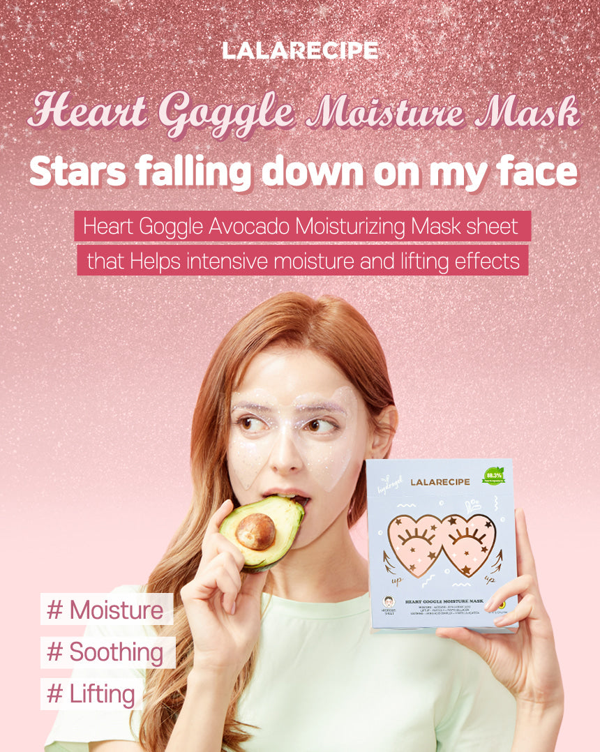 Lala Recipe Heart Goggle Moisture Mask 7g-1