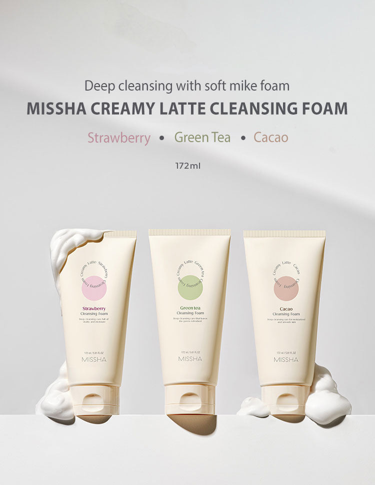 MISSHA Creamy Latte Cleansing Foam 172ml-4