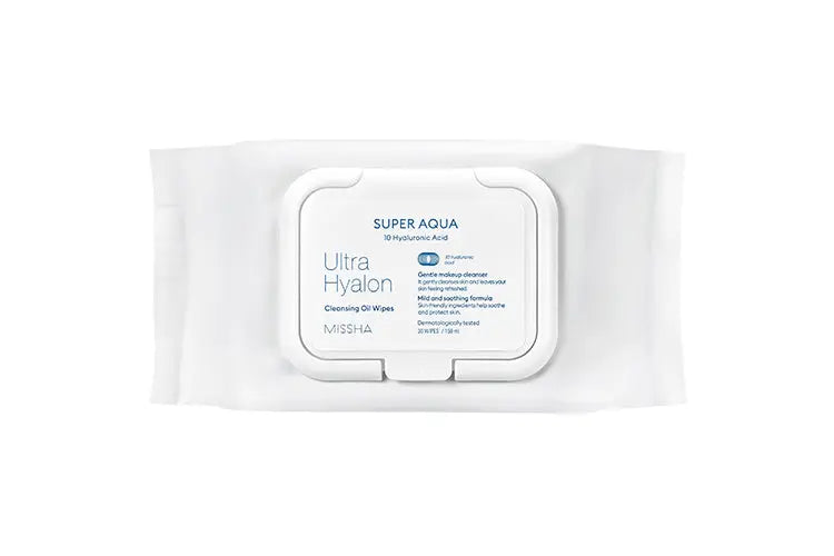 MISSHA Super Aqua Ultra Hyalron Cleansing Oil Wipes 30 sheets-1