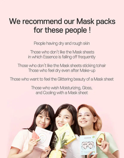 Lala Recipe Heart Goggle Brightening Mask 7g-3