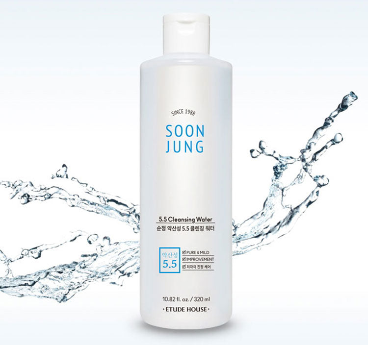 Etude House Soonjung 5.5 Cleansing Water 320ml-2