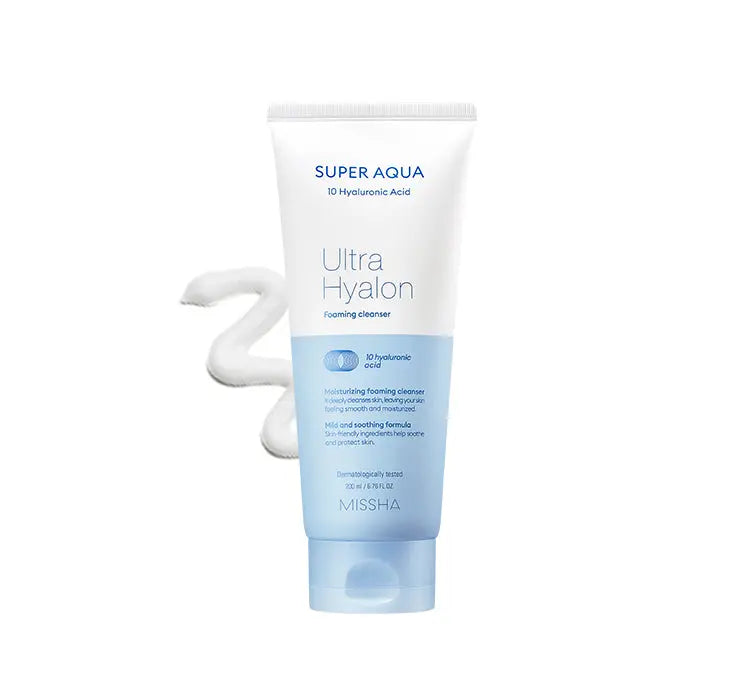 MISSHA Super Aqua Ultra Hyalron Cleansing Foam 200ml-1