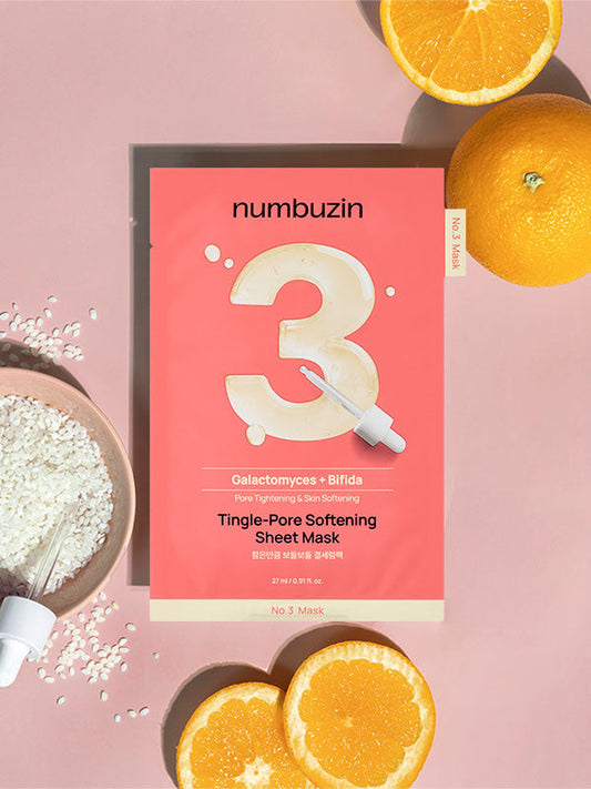 numbuzin No.3 Tingle-Pore Softening Sheet Mask 27ml-0
