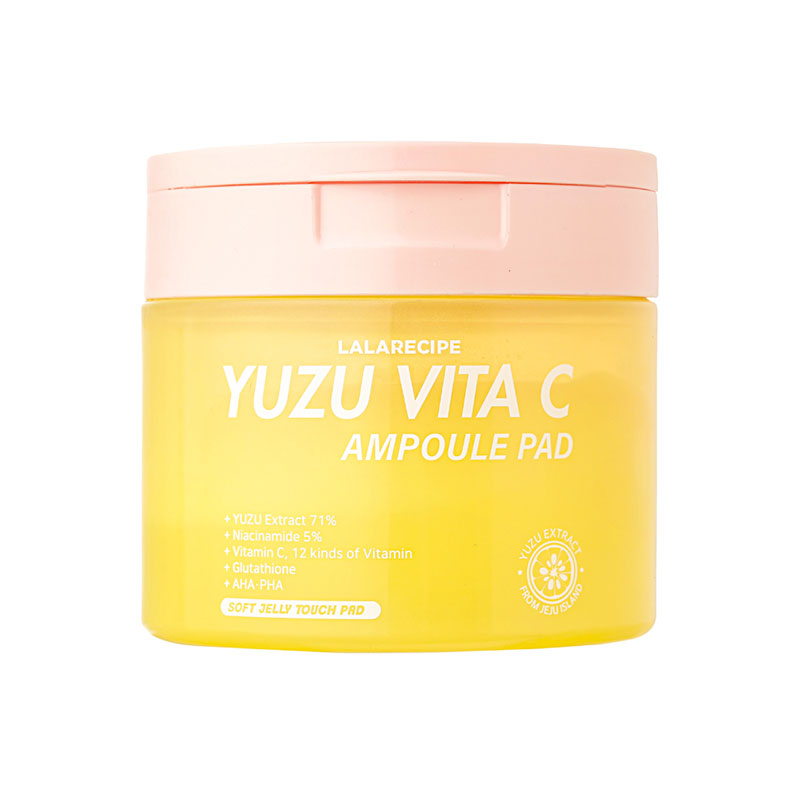 Lala Recipe Yuzu Vita C Ampoule Pad 150ml / 80pads-0