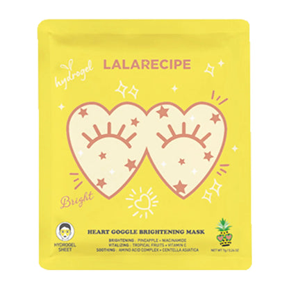 Lala Recipe Heart Goggle Brightening Mask 7g-0