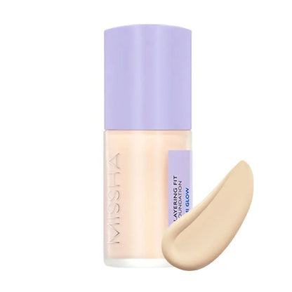 MISSHA Layering Fit Foundation Semi Glow Set 30ml-5