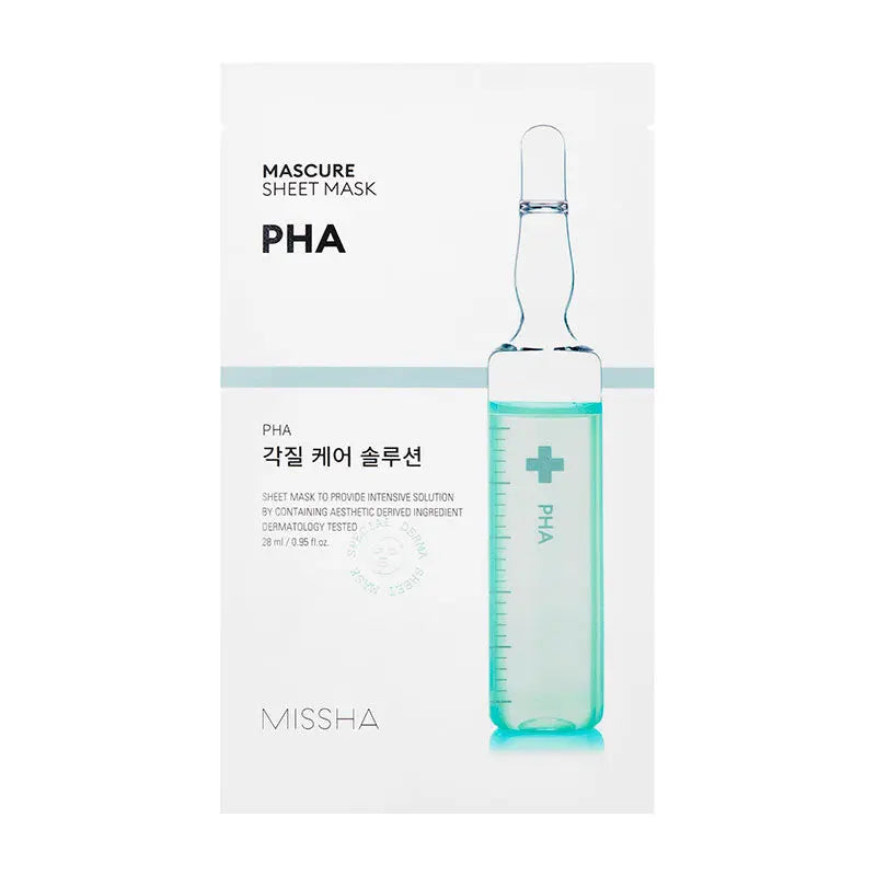 MISSHA Mascure Peeling Solution Sheet Mask PHA 27ml-0