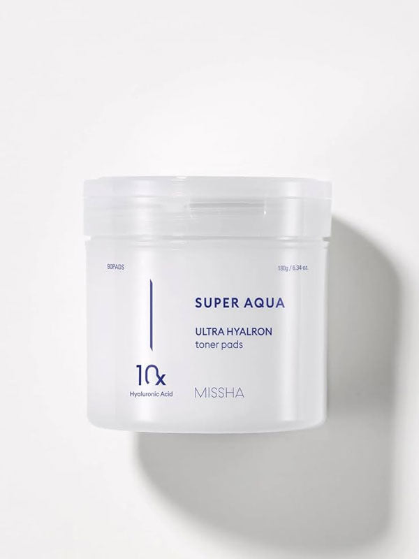 MISSHA Super Aqua Ultra Hyalron Toner Pads 180g / 90pads-0