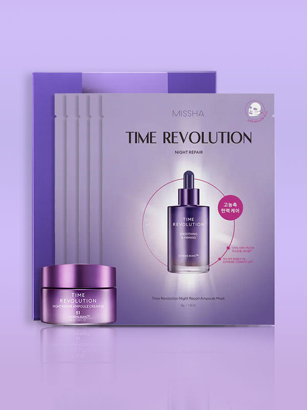 MISSHA Time Revolution Night Cream & Mask Set-0