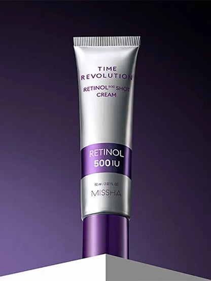 MISSHA Time Revolution Retinol 500 Shot Cream 60ml-0