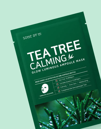 SOME BY MI Tea Tree Calming Glow Luminous Ampoule Mask 1 PC-1