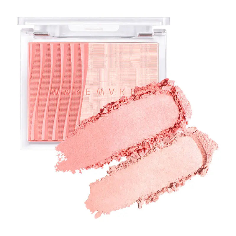 WAKEMAKE Sheer Layering Dual Blusher 5g-1