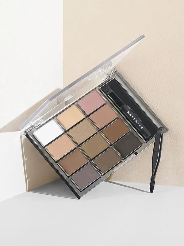 WAKEMAKE Soft Drawing Brow Palette 12g-0